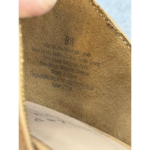 A NEW DAY Lola Espadrille Wedges Heel Ankle Strap Platform Sandals - Size 8.5 - Picture 5 of 6